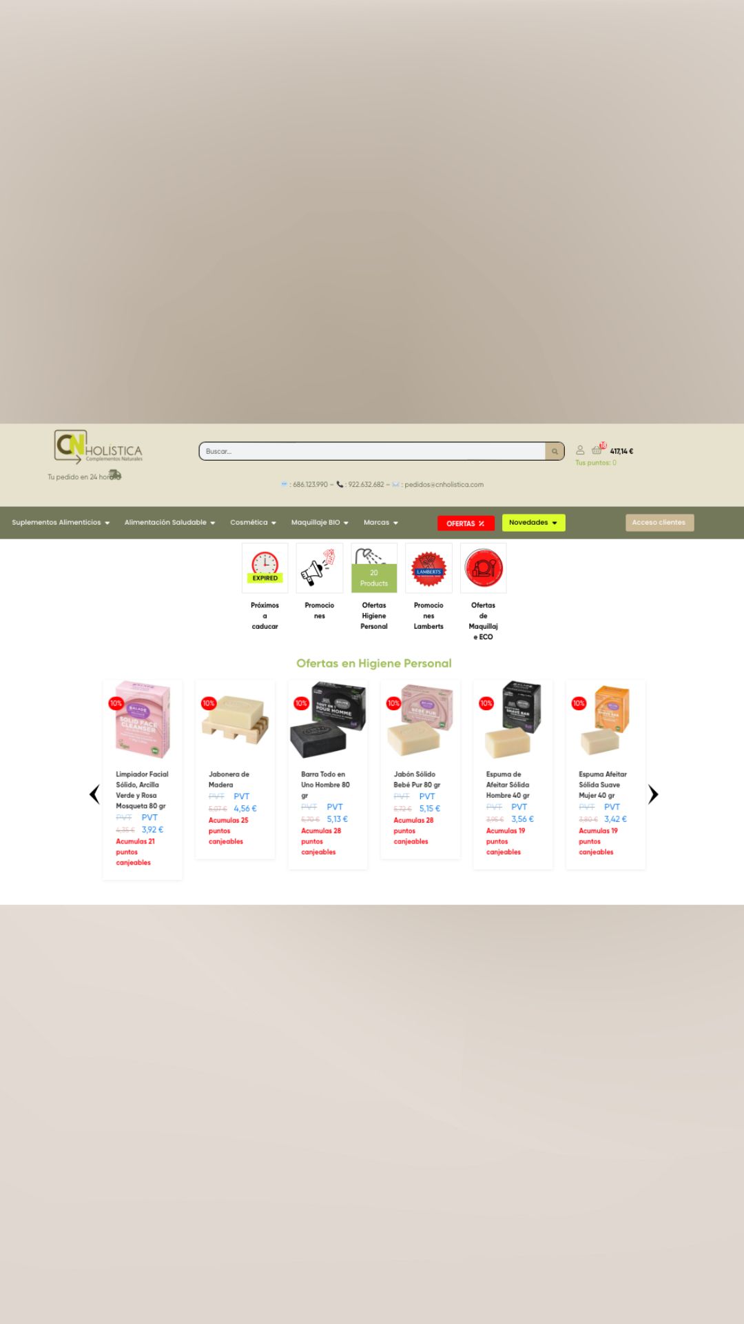 Ofertas y promociones