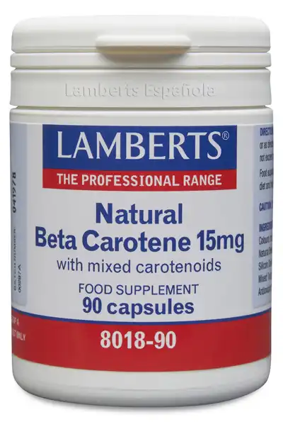 Betacaroteno Natural 15mg Vitamina A