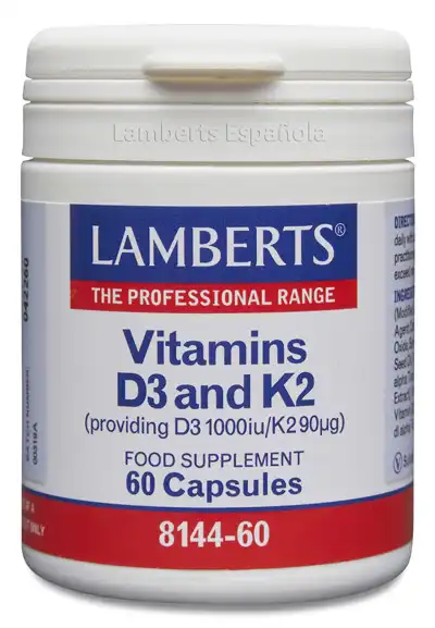 Vitamina D3 1000 UI y Vitamina K2 90 mcg