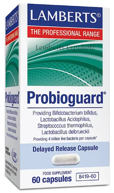 Probioguard® Probiótico con 4 mil millones de bacterias amigas.