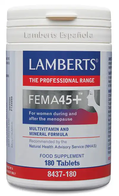 FEMA45+ un Complejo multivitamínico de ayuda en la menopausia