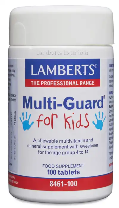 MultiGuard for Kids Vitaminas y Minerales para Niños de 4 a 14 años