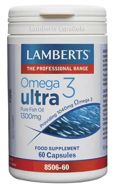 Omega 3 Ultra que aporta 1300 mg de Aceite de Pescado Puro