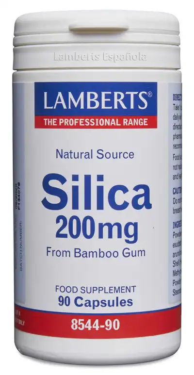 Silicio 200 mg más de 90% de Silicio Orgánico de Goma de Bambú