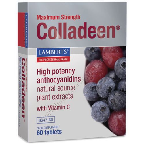 Colladeen® que aporta 160 mg de antocianidinas de uva y mirtilo