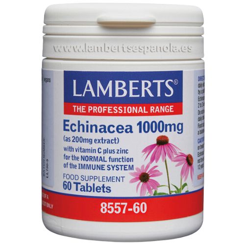 Equinácea 1.000 mg más Vitamina C 40 mg y Zinc 2,5 mg