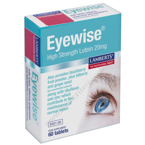 Eyewise® con 20 mg de Luteína y mas como ayuda para la visión