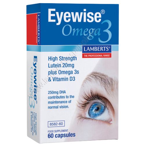 Eyewise® con Luteína, Zeaxantina mas Omega 3 y Vitamina D3