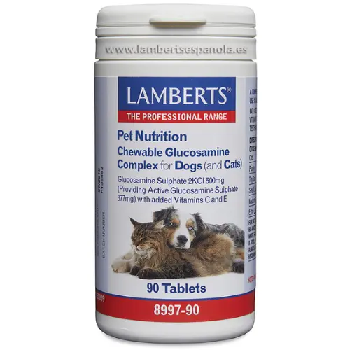 Complejo de Glucosamina Masticable para Perros y Gatos - Pet Nutrition