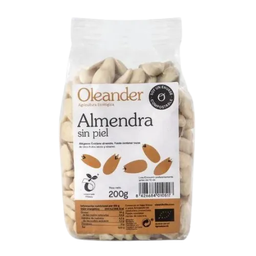 Almendra Sin Piel 200Gr