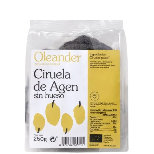 Ciruelas de Agen sin Hueso 250Gr