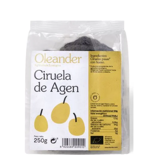 Ciruelas Agen con Hueso 250Gr