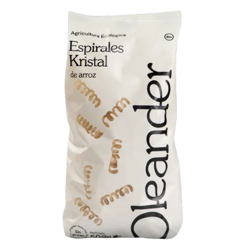 Espiral de Arroz Kristal Bio 500Gr