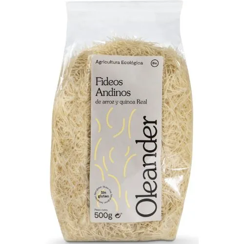 Fideos Andinos de Arroz y Quinoa Bio 500Gr