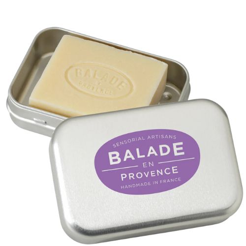 Jabonera de aluminio para sólidos con escurridor Balade en Provence