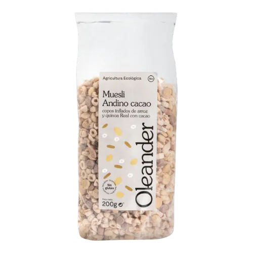 Muesli Andino Cacao Bio 200Gr