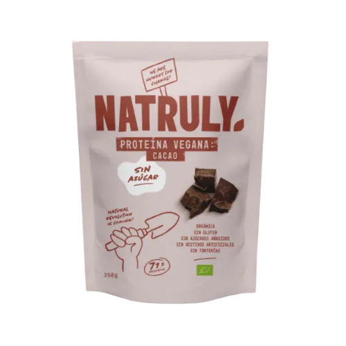 Proteína Vegana Sabor Chocolate 350Gr