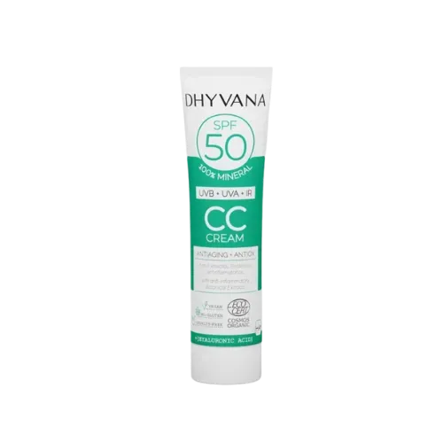 SPF50 CC-Cream con Ácido Hialurónico