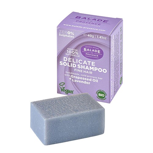 Champú Sólido Lavanda Cabello Fino 40Gr