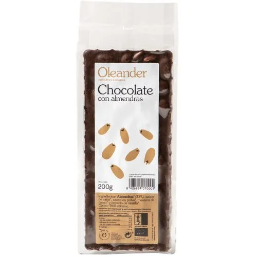 Chocolate con Almendras 200Gr