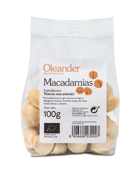 Nueces de Macadamia Bio 100 Gr