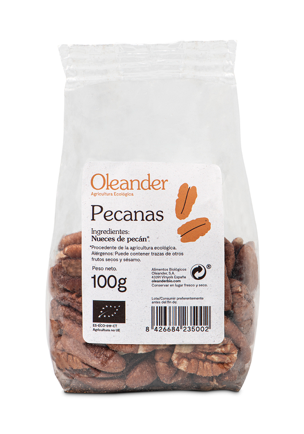 Nueces Medias Pecanas Bio 100Gr