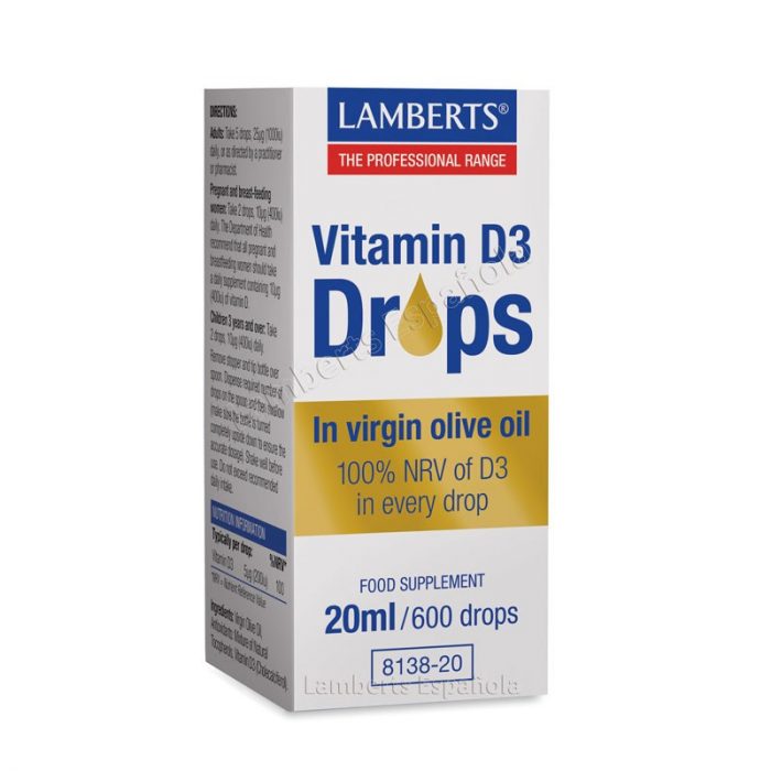 vitamina d liquida lamberts cn holistica