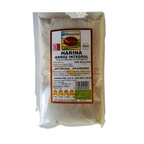 Harina de Arroz Integral Bio 500Gr