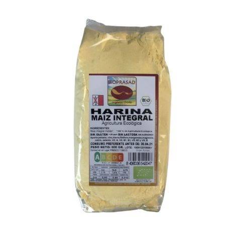 Harina de Maíz Integral Bio 500Gr