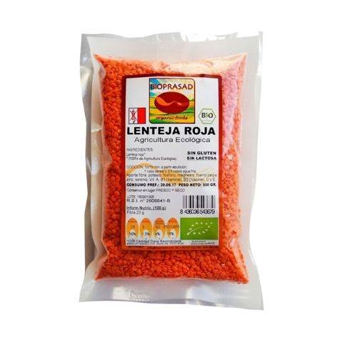 Lentejas Rojas Bio 500Gr