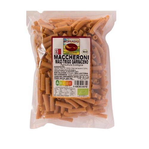 Maccheroni Maiz-Trigo Sarraceno Bio 350Gr