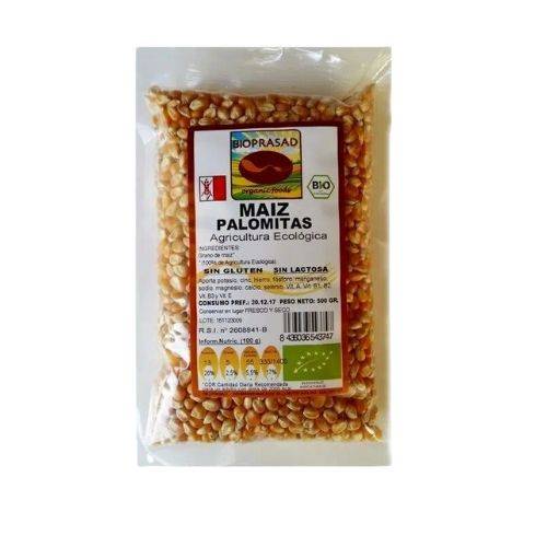 Maíz para Palomitas Bio 500Gr