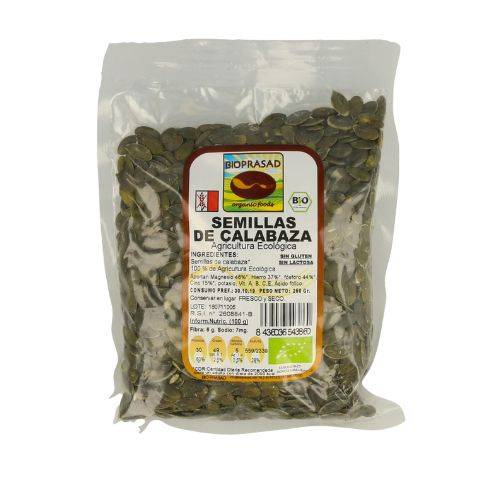 Semillas de Calabaza Bio 250Gr