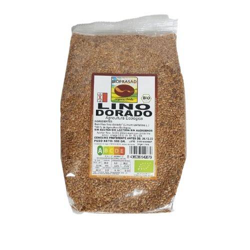 Semillas de Lino Dorado Bio 500Gr