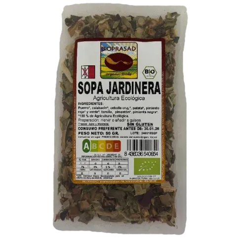 Sopa Jardinera Bio 50Gr