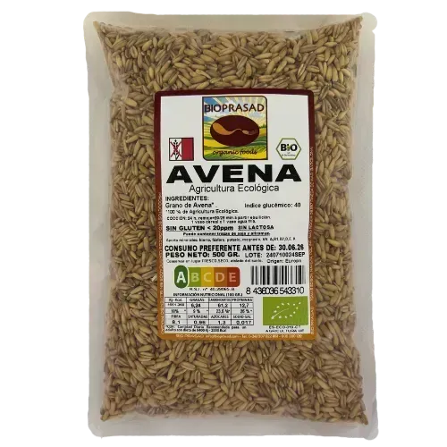 Avena Pelada 500Gr