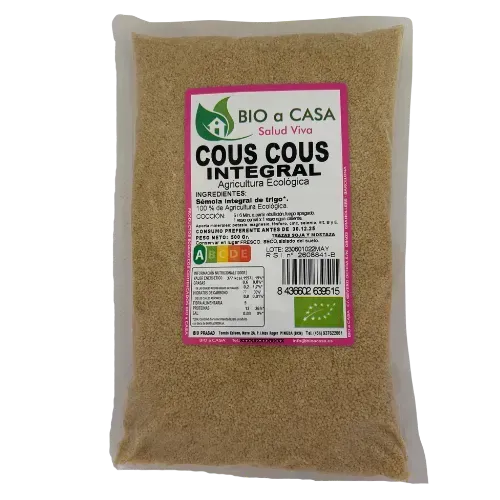 Cuscús Integral Bio 500Gr