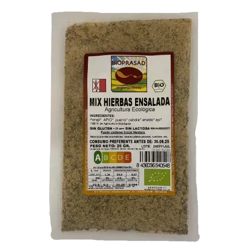 Mezcla Hierbas Ensalada Bio 25 Gr