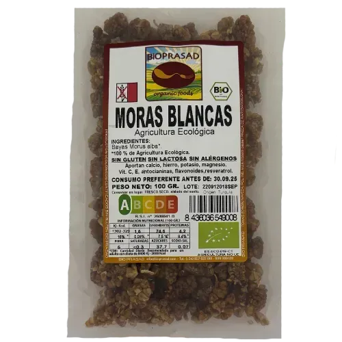 Mora Blanca Seca 100Gr