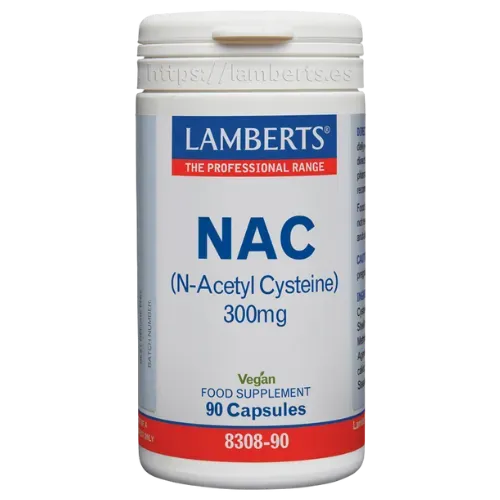 NAC (N-Acetil Cisteína) 300 mg  NUEVA FÓRMULA