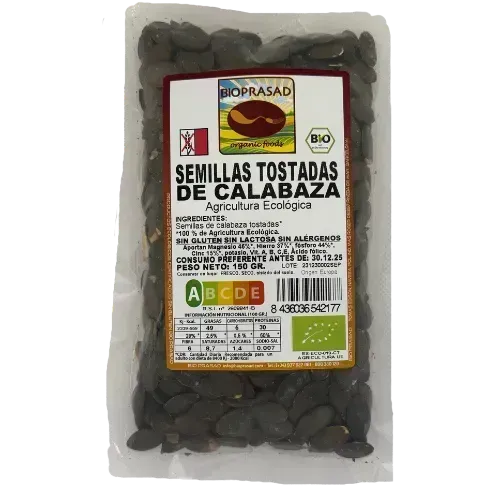 Semillas de Calabaza Tostada 150Gr