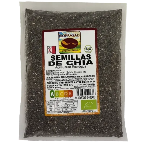 Semillas de Chía 250Gr