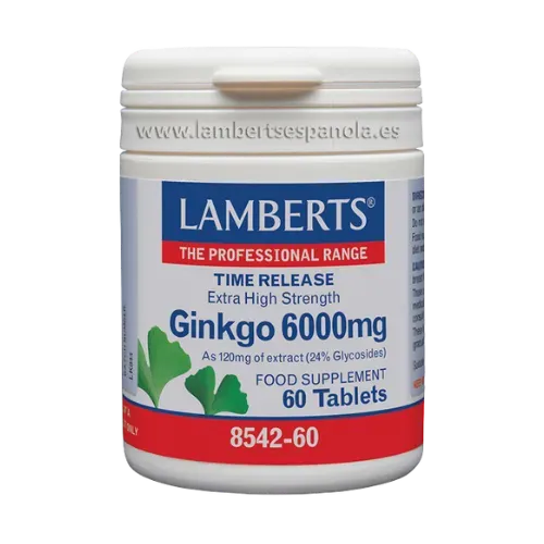 Ginkgo Biloba 6.000 mg en Cápsulas