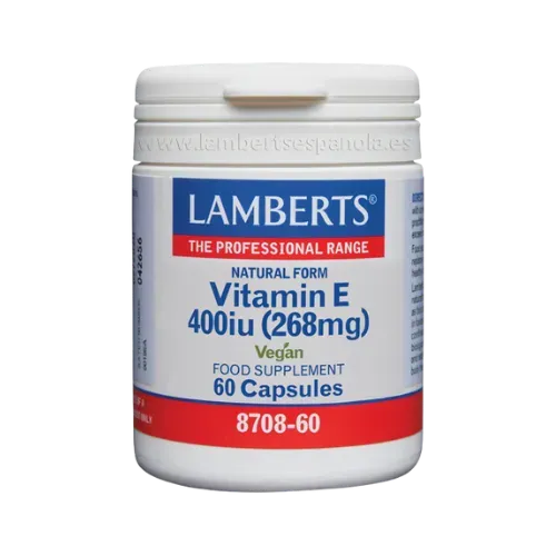 Vitamina E Natural 400 UI en Cápsulas