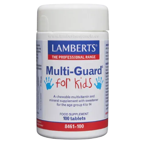 MultiGuard for Kids Vitaminas y Minerales para Niños de 4 a 14 años