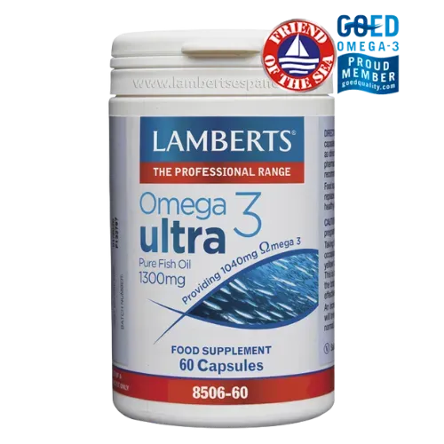 Omega 3 Ultra que aporta 1300 mg de Aceite de Pescado Puro