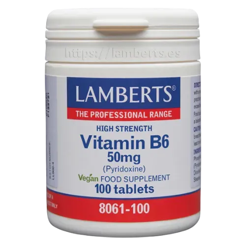 Vitamina B6 o Piridoxina 50 mg