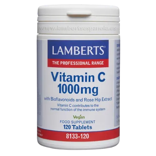 Vitamina C 1000mg con Bioflavonoides y Escaramujo