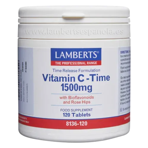 Vitamina C 1500 mg. Liberación Sostenida