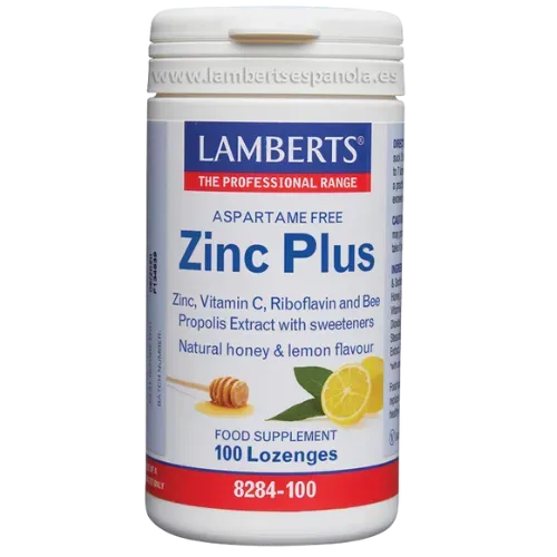 Zinc Masticable con Vitamina C, Propoleo, Riboflavina y Miel